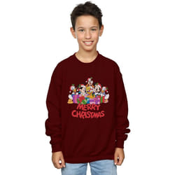 Disney - Sweat MICKEY MOUSE AND FRIENDS - Garçon (Bordeaux)