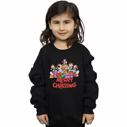 Disney - Sweat MICKEY MOUSE AND FRIENDS - Fille (Noir)
