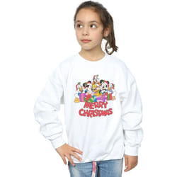 Disney - Sweat MICKEY MOUSE AND FRIENDS - Fille (Blanc)