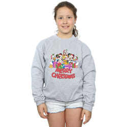 Disney - Sweat MICKEY MOUSE AND FRIENDS - Fille (Gris chiné)