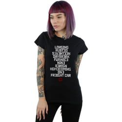 Marvel - T-shirt TRIGGER WORDS - Femme (Noir)