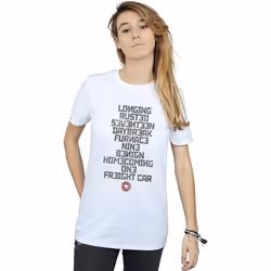 Marvel - T-shirt TRIGGER WORDS - Femme (Blanc)