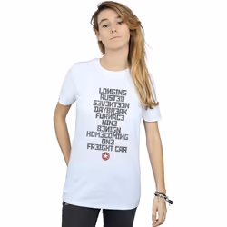 Marvel - T-shirt TRIGGER WORDS - Femme (Blanc)
