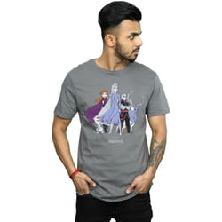 Disney - T-shirt FROZEN - Homme (Charbon)