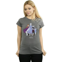 Disney - T-shirt FROZEN - Femme (Charbon)