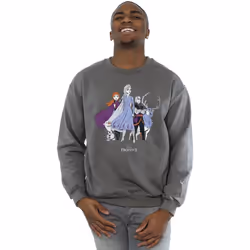 Disney - Sweat FROZEN - Homme (Charbon)