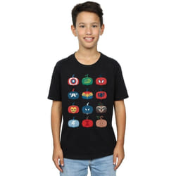 Marvel - T-shirt AVENGERS - Garçon (Noir)