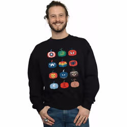 Marvel - Sweat AVENGERS - Homme (Noir)