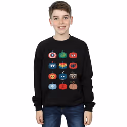 Marvel - Sweat AVENGERS - Garçon (Noir)