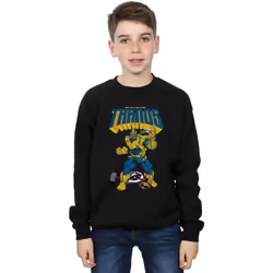 Marvel - Sweat MAD TITAN SNAP - Garçon (Noir)