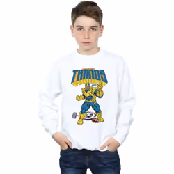 Marvel - Sweat MAD TITAN SNAP - Garçon (Blanc)