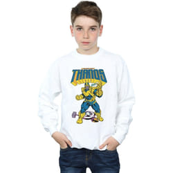 Marvel - Sweat MAD TITAN SNAP - Garçon (Blanc)