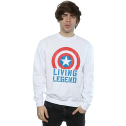 Marvel - Sweat LIVING LEGEND - Homme (Blanc)
