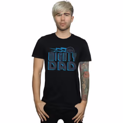 Marvel - T-shirt MIGHTY DAD - Homme (Noir)