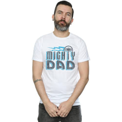 Marvel - T-shirt MIGHTY DAD - Homme (Blanc)