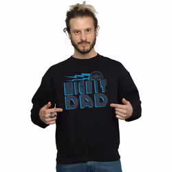 Marvel - Sweat MIGHTY DAD - Homme (Noir)
