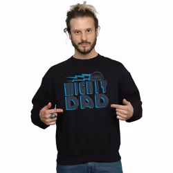 Marvel - Sweat MIGHTY DAD - Homme (Noir)
