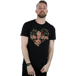Marvel - T-shirt LOVE GROWS - Homme (Noir)