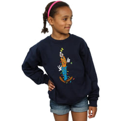 Disney - Sweat - Fille (Bleu marine)