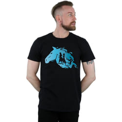 Disney - T-shirt FROZEN - Homme (Noir)