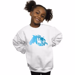 Disney - Sweat FROZEN - Fille (Blanc)