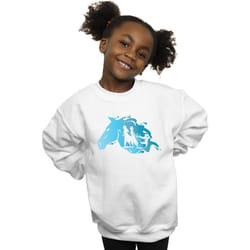 Disney - Sweat FROZEN - Fille (Blanc)
