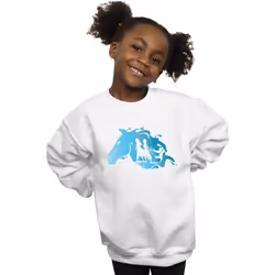 Disney - Sweat FROZEN - Fille (Blanc)