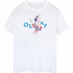 Disney - T-shirt FROZEN - Femme (Blanc)