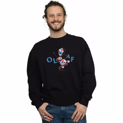 Disney - Sweat FROZEN - Homme (Noir)