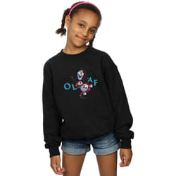 Disney - Sweat FROZEN - Fille (Noir)