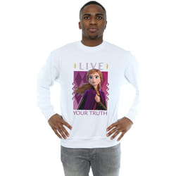 Disney - Sweat FROZEN LIVE YOUR TRUTH - Homme (Blanc)