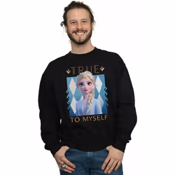 Disney - Sweat FROZEN TRUE TO MYSELF - Homme (Noir)