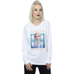 Disney - Sweat FROZEN TRUE TO MYSELF - Femme (Blanc)
