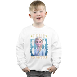 Disney - Sweat FROZEN TRUE TO MYSELF - Garçon (Blanc)