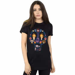 Disney - T-shirt COCO - Femme (Noir)