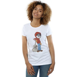 Disney - T-shirt COCO - Femme (Blanc)