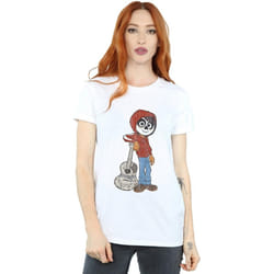Disney - T-shirt COCO - Femme (Blanc)