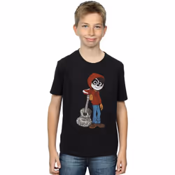 Disney - T-shirt COCO - Garçon (Noir)