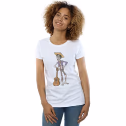Disney - T-shirt COCO - Femme (Blanc)