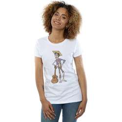 Disney - T-shirt COCO - Femme (Blanc)
