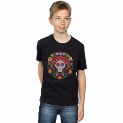 Disney - T-shirt COCO - Garçon (Noir)