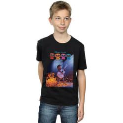 Disney - T-shirt COCO PLAYING GUITAR - Garçon (Noir)