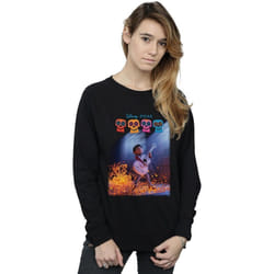 Disney - Sweat COCO PLAYING GUITAR - Femme (Noir)
