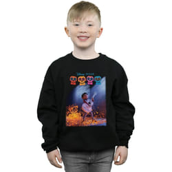 Disney - Sweat COCO PLAYING GUITAR - Garçon (Noir)