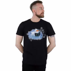 Disney - T-shirt FROZEN SNOW IT ALL - Homme (Noir)