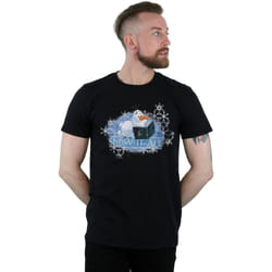 Disney - T-shirt FROZEN SNOW IT ALL - Homme (Noir)