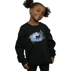 Disney - Sweat FROZEN SNOW IT ALL - Fille (Noir)