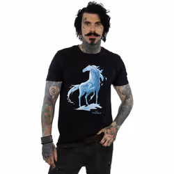 Disney - T-shirt FROZEN THE WATER SPIRIT - Homme (Noir)