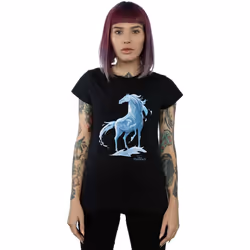 Disney - T-shirt FROZEN THE WATER SPIRIT - Femme (Noir)