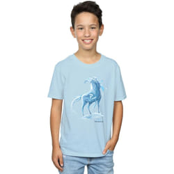 Disney - T-shirt FROZEN THE WATER SPIRIT - Garçon (Bleu ciel)